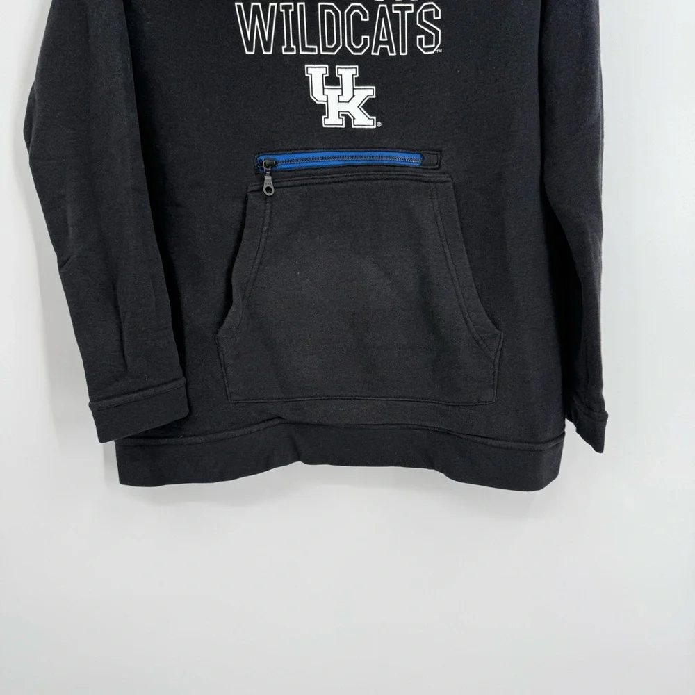 Nike Sweatshirt Kentucky Wildcats Size M Funnel Neck Baja Hoodie unisex
